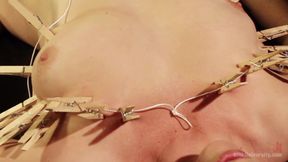 Ripping the Zipper! The sensuous skill of clothespins, string, and skin--and getting them off.