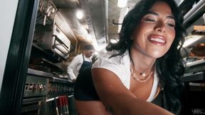 Hung Waitress TransAngels
