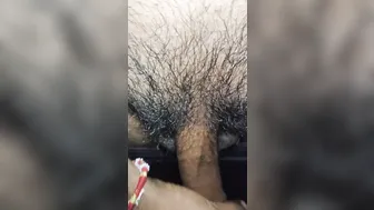 Indian Village Teen Strokes His Big Hairy Cock Solo