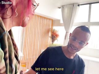 aged booty destroyed by bbc guitar student