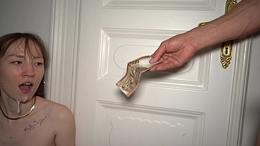 Hooker Gets covered with cum and Fucked Rough WITHOUT CONDOM