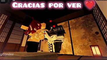 Me follo a una chica en roblox