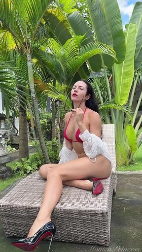 Outdoor Goddess Worship & Sissification and Humiliation