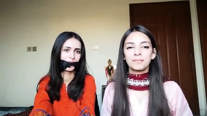 Girls Gagged Challenge