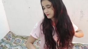 Little step sister ne mera mota land apne gand me liya