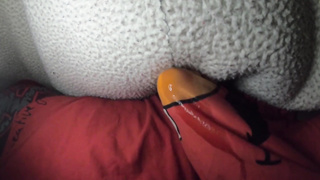 Raw Desire with five Mins of Dribbling PreCum. Elmo Gets a Runny Nose LOL