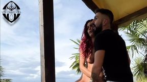 I had sex on the balcony at the nude village