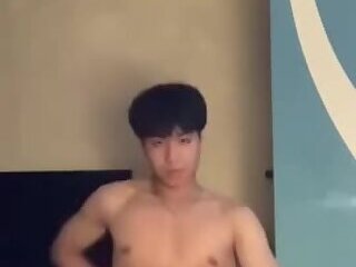 Hot Asian Student Self  Cum Uncut dick