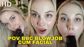 POV Blowjob Facial Cum In Mouth HD