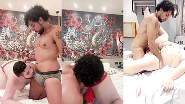 Novinho do Pau Grosso Me Fode Gostoso No Motel (COMPLETO) Fah do Salty Spicy comendo Gordinho