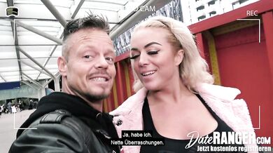 Her pussy gushes hard when her big cock fucks her fingers deep inside