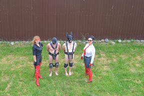 Pony training at Dracula Femdom Castle