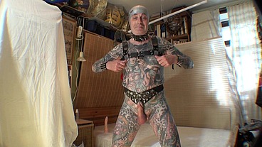 Adult performer Leeharper Pinnomen from Denmark, is in this porn video presenting his totally naked body to you in such a provocative way, that no part of his body is left out of your sight !!