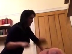 Amateur BDSM spanking slave fuck