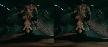 Tifa Lockhart Satisfying Two Dicks at Once