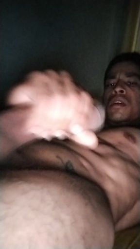 Horny Big Dick Masturbating