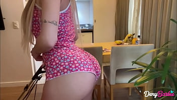 She asks for ass only and gets fucked hard