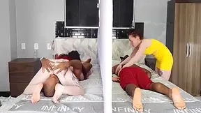 I Paid For A Simple Massage And Won A Big Thick Dick As A Gift. The Perfect Massage Therapist Left Me So Relaxed That He Even Ate My Arse. The Bastard Left Me So Tense That I Made Him Cum - Eliane Furacao, Marcio Baiano And Lorrany Exotica