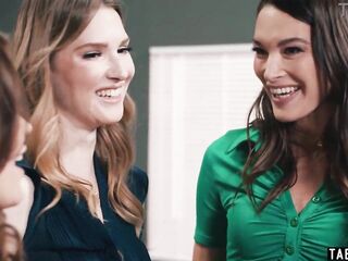 Wicked mother I'd like to fuck lesbian babes double permeating a petite titted bitch