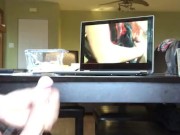 Cumshot #2 over kimmys feet , stamina test request by @kimmysfeet