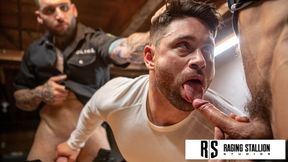 Killer Wolf Driver Dicked Down By 2 Supah Super-Fucking-Hot Cops - Skyy Knox, Beau Butler, Tony Dangelo - Rampant Stallion