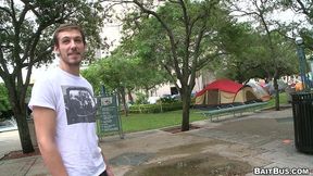 bait bus - we get social justice warrior johnny hunt to occupy gavin waters s ass