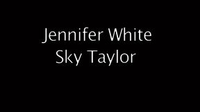 sky taylor and jennifer white lesbian 69 face sitting