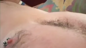 Amateur Bear Rob Strokes His Thick Cock Solo