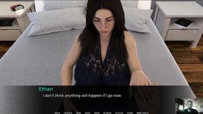 Strong cumshot on the face - Between salvation and abyss