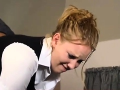 Fetish BDSM bitch spanked well