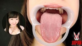 Ayu Kumano's Long Tongue and Thick Saliva Fetish Exploration