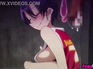 Satsuki can't resist her classmate's hard cock.
