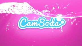 Cam Soda featuring Valentina Jewels and Johnny Love's bathroom xxx