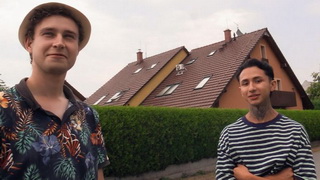 I let both my friends to undress and play with their beautiful dicks