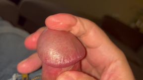 Playing with my cock