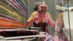 Callie Gets Pink Gunged