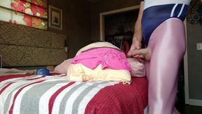 Lonely Sailor Is A Chick With A Dick In The Anal Navy...homesick...dildo Alone Time!
