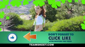 Ginger Lass Shows Her Ass