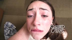 Watch this 18 yr old with braces give a sloppy blowjob