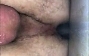 Black Bareback Fuck at the Cabin Glory Hole