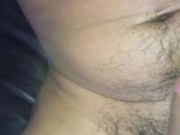 Bushy Uncut Cock POV webcam