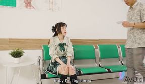 A quick trip to the Dr and Yuli ends up fucking him and swallowing cum