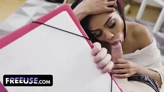 Latina Step Mamacita Chooses To Express Her Gratitude To Her Obedient Stepson With A Blowjob