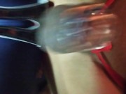 Misstress pegging Sissy CD in chastity