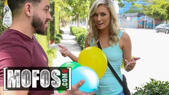 Hot teen Winter Bell takes a big cock in POV action