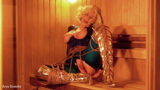 Bondage MILF in Latex FREE porn video