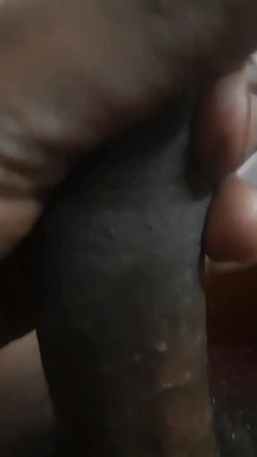 A Man Is Celebrating Self-pleasure in His Room