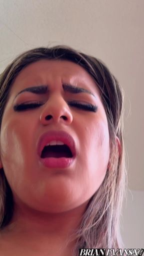 Horny Latina Naty Delgado Fucks Her Roommate Brian Evansx