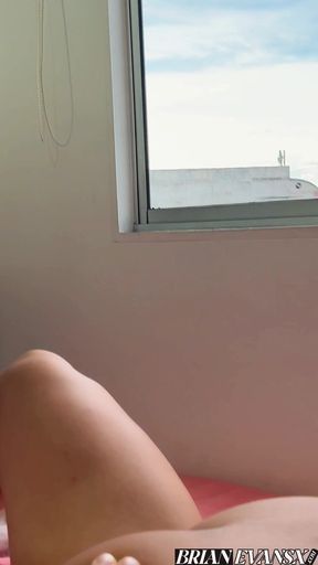 Horny Latina Naty Delgado Fucks Her Roommate Brian Evansx