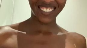 Breast and pussy masturbation